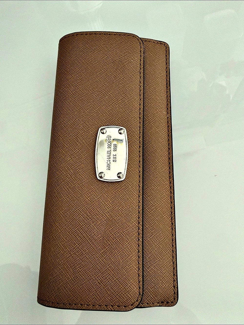 Michael Kors Jet Set Travel Continental Wallet Brown